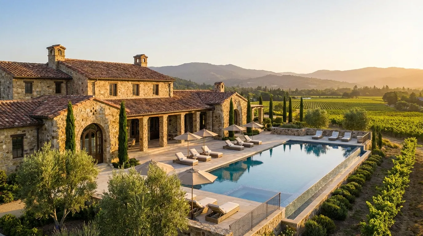 Napa Valley Villas: Luxury Estate Rentals & Wine Country Living Guide ...